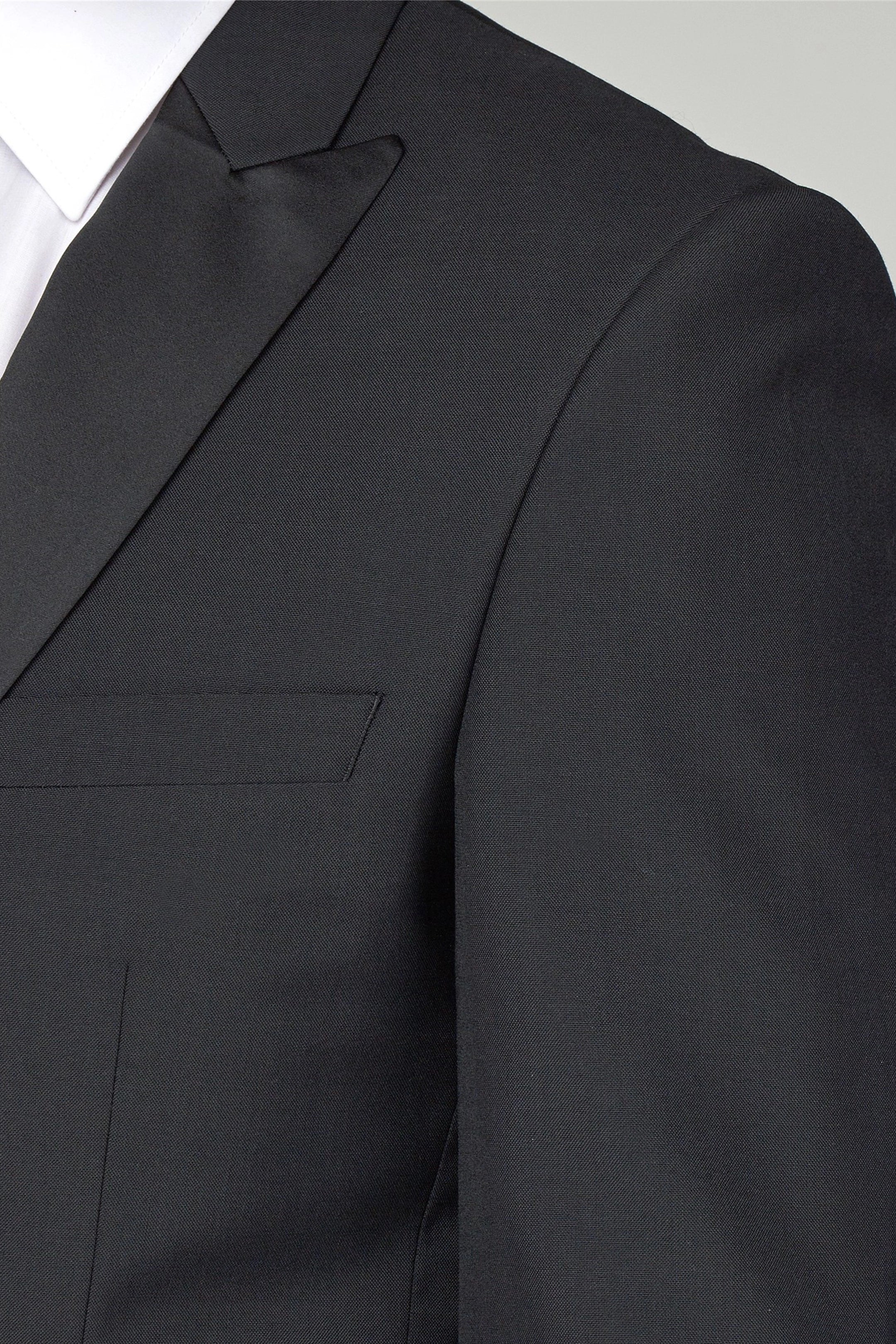 Black Slim Fit Dinner Suit - Image 3