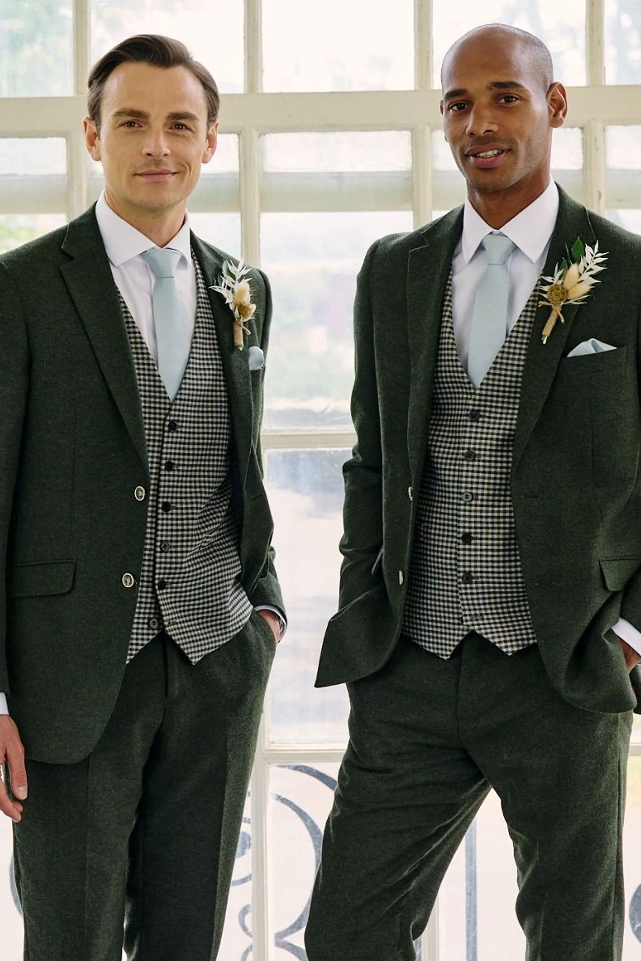 Boston Country Check Waistcoat - Image 5