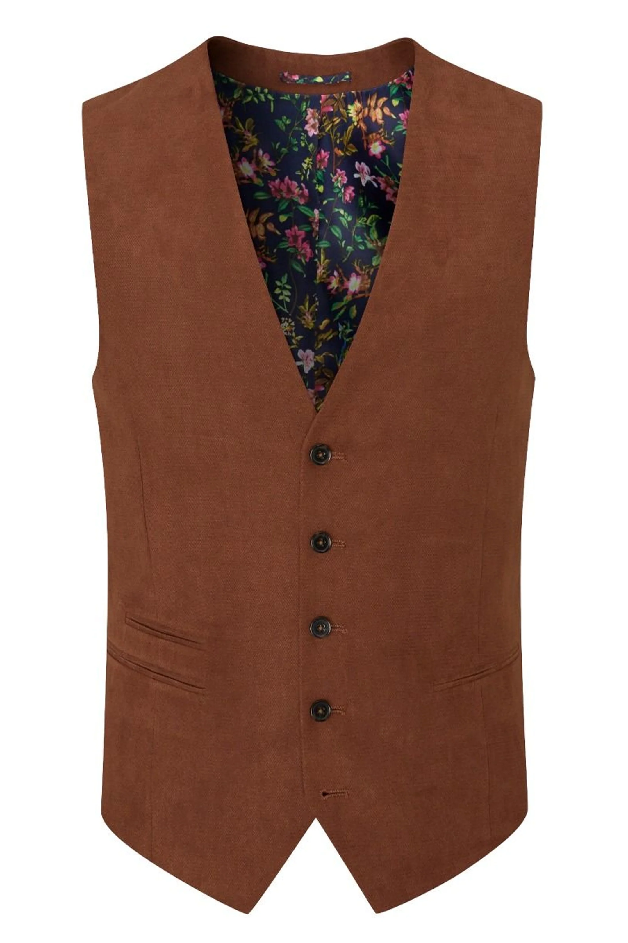 Camplin Ginger Waistcoat - Image 3