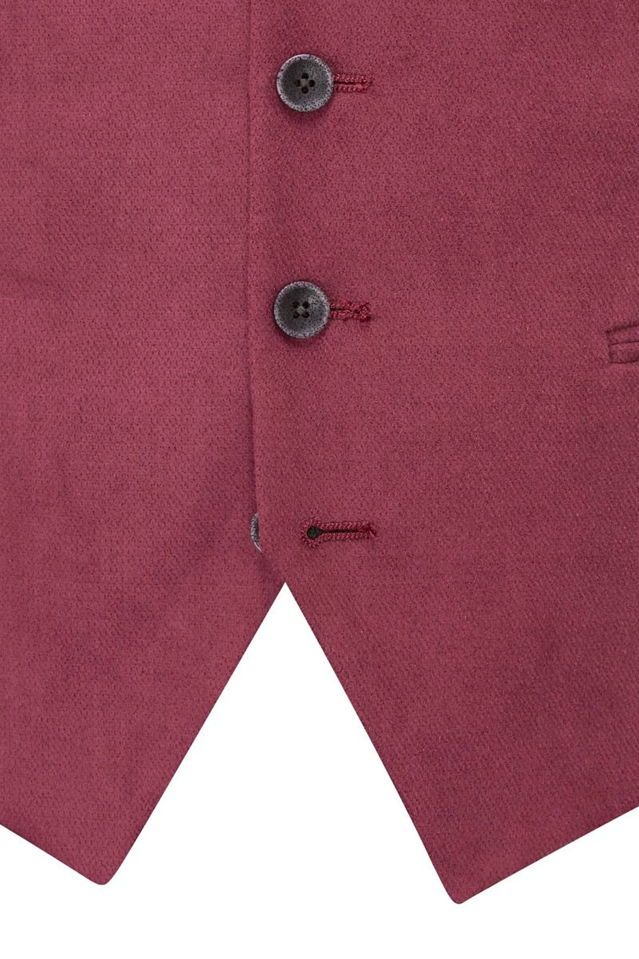 Camplin Raspberry Waistcoat - Image 4
