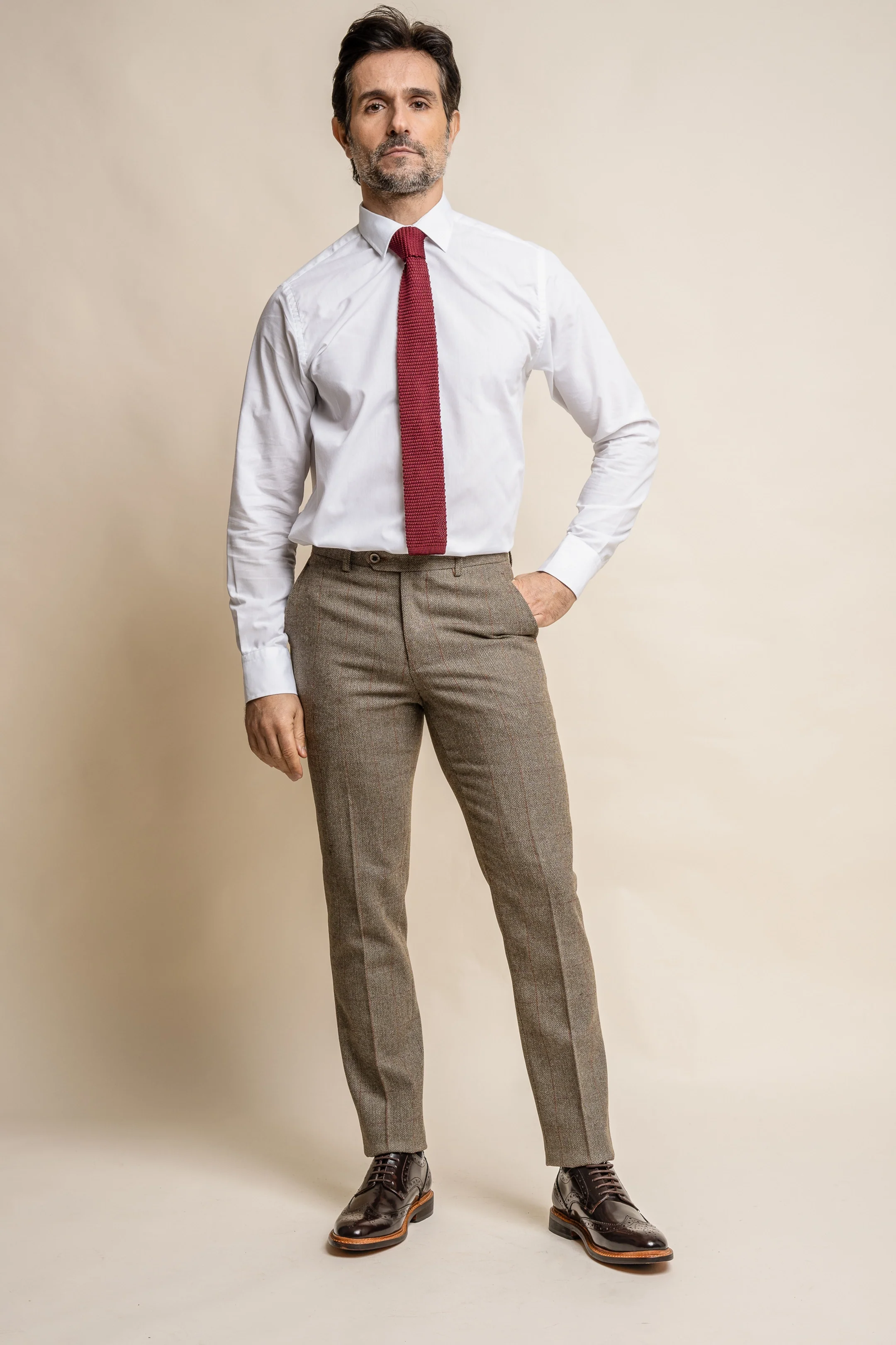 Gaston Sage Three Piece Suit - Image 16