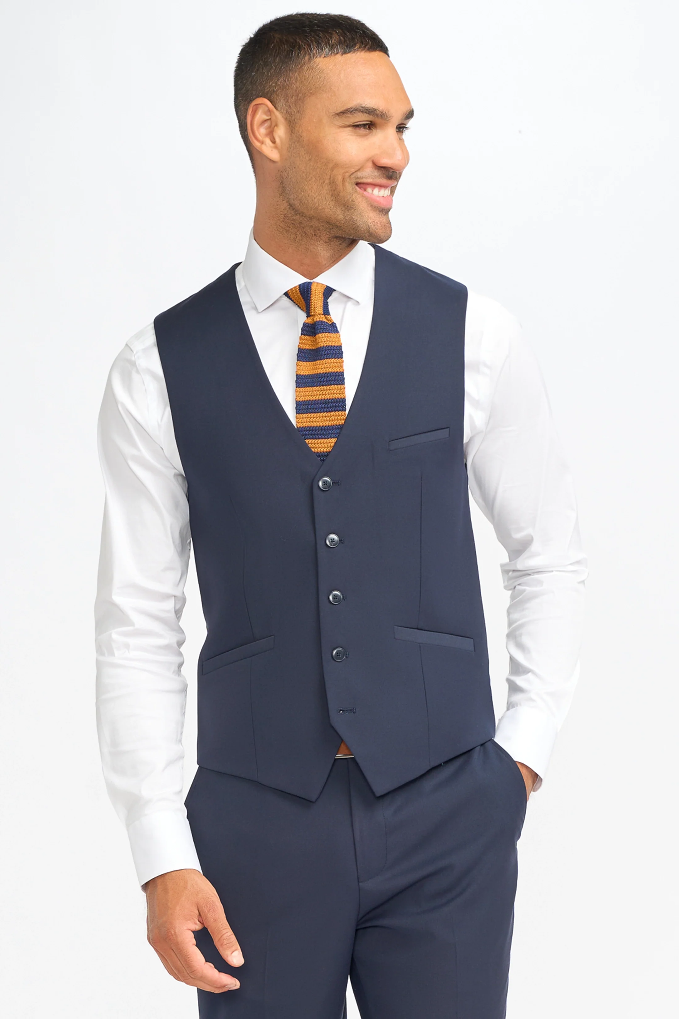Malibu Navy Three Piece Suit - Image 3