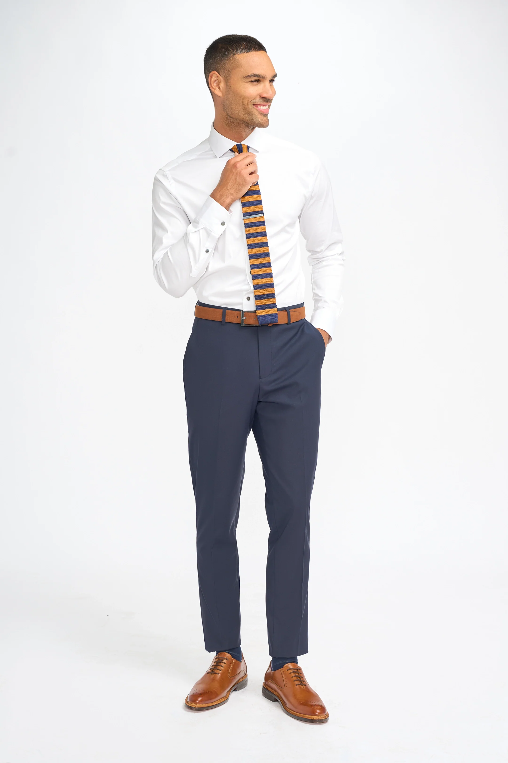 Malibu Navy Three Piece Suit - Image 9