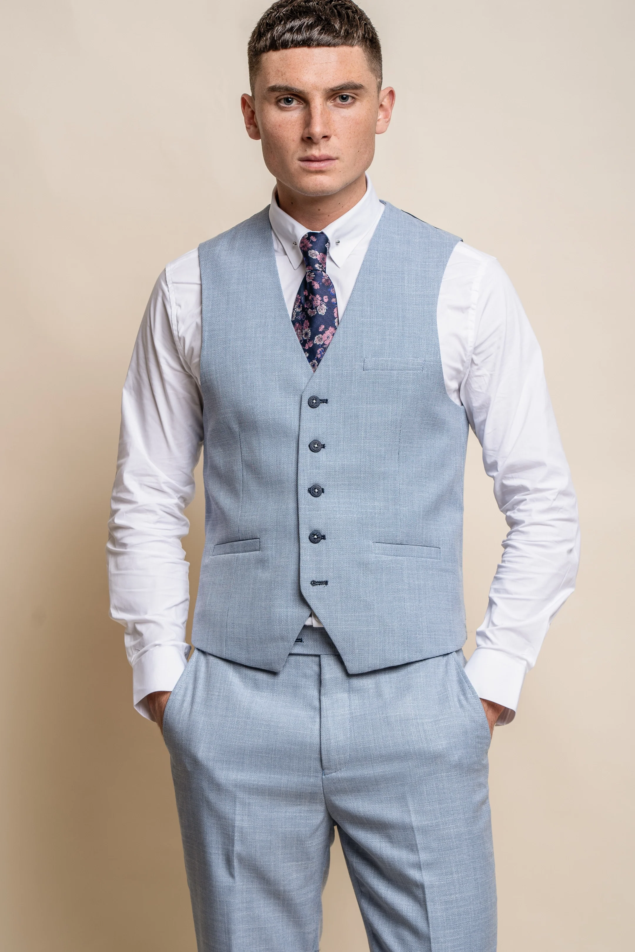 Miami Sky Three Piece Suit - Image 3