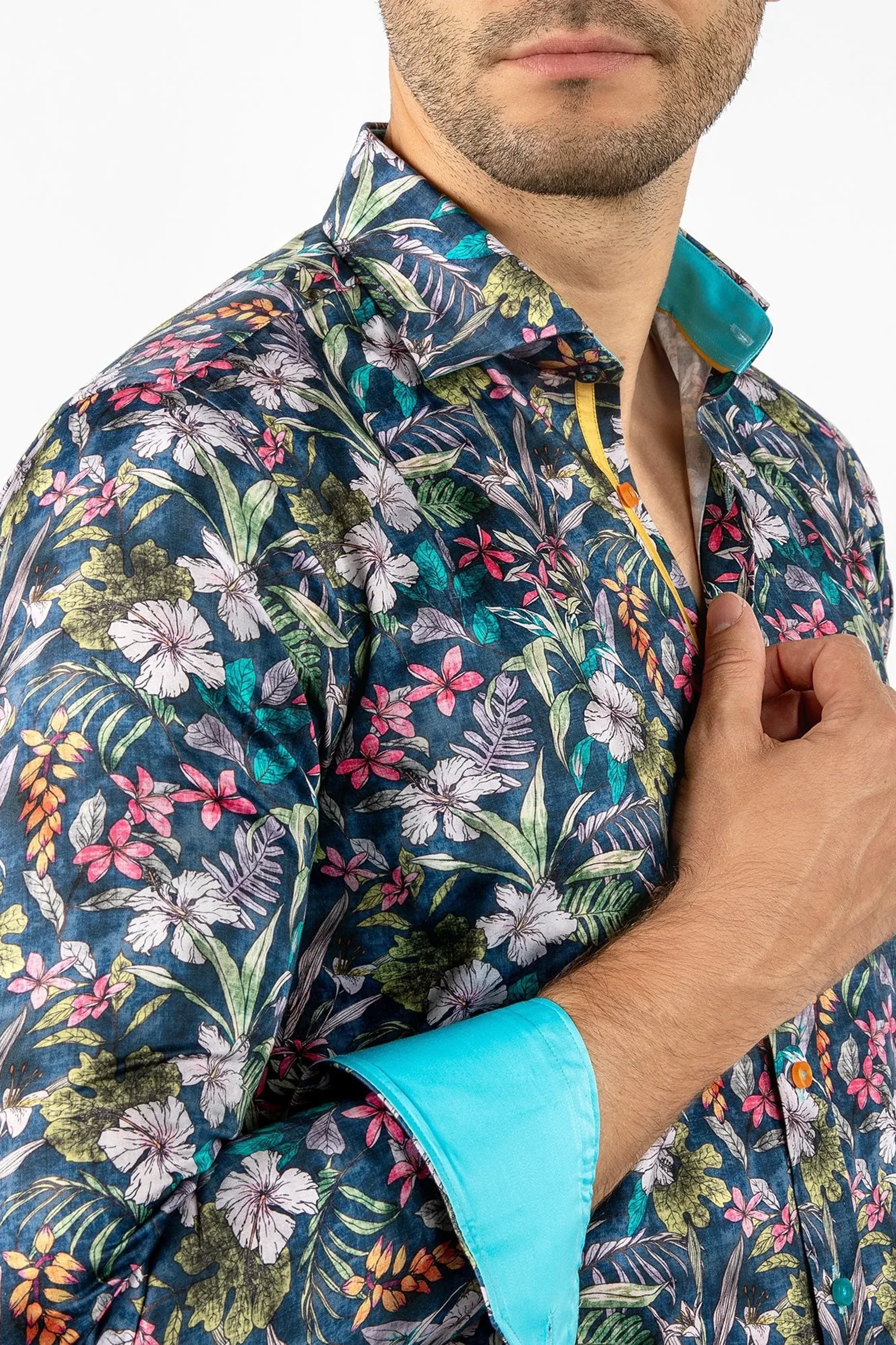Claudio Lugli Tropical Fauna Print Shirt - Image 4
