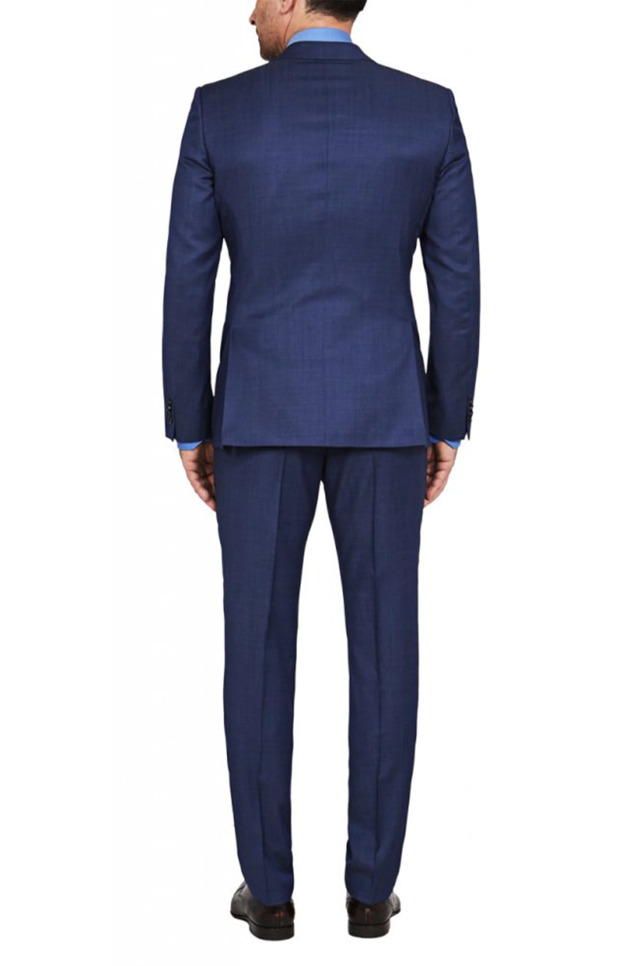 Digel Duncan Modern Fit Pure Virgin Wool Blue Jacket - Image 6