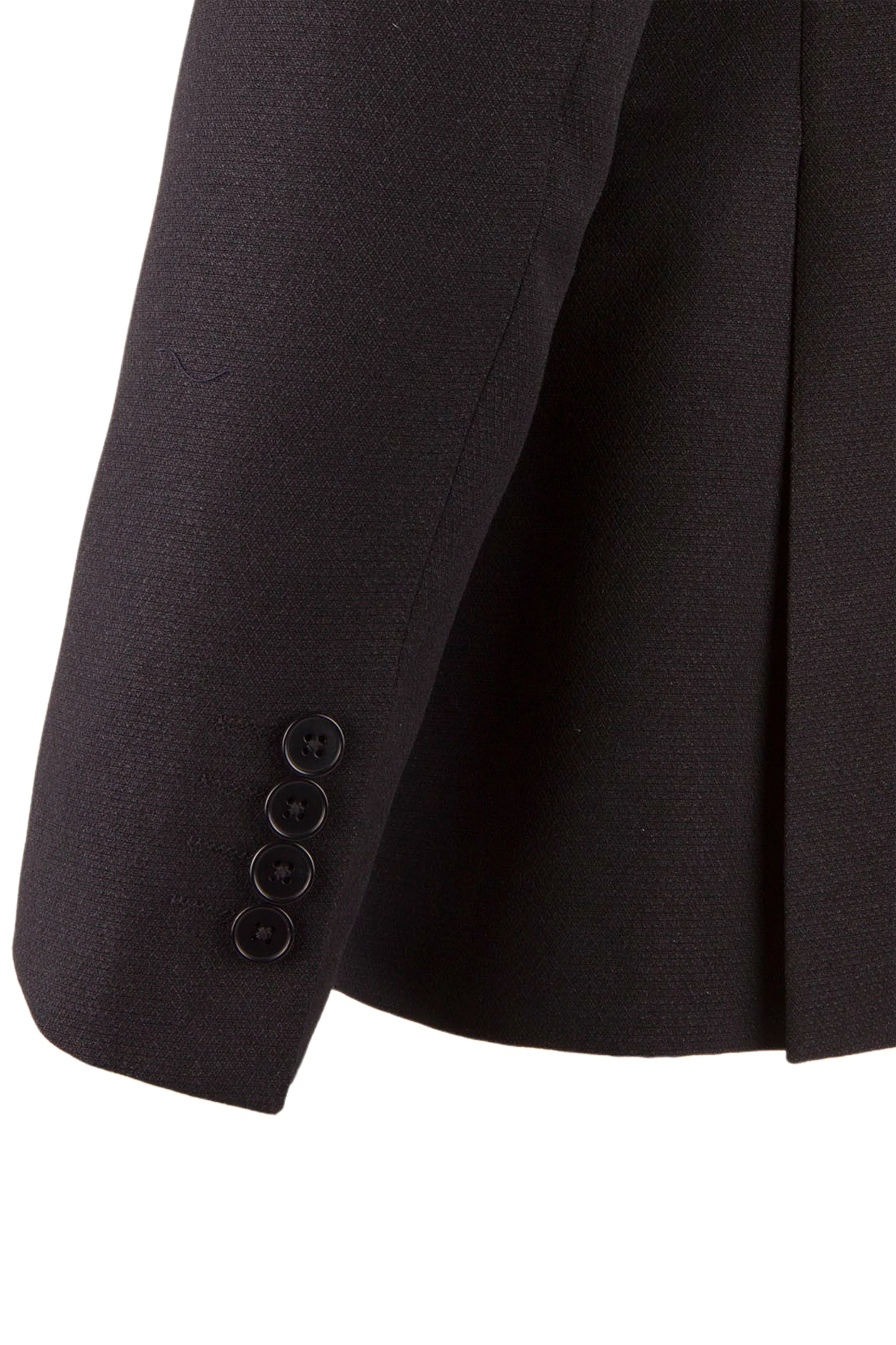 Smart Sharp Black 3 Piece Suit - Image 6