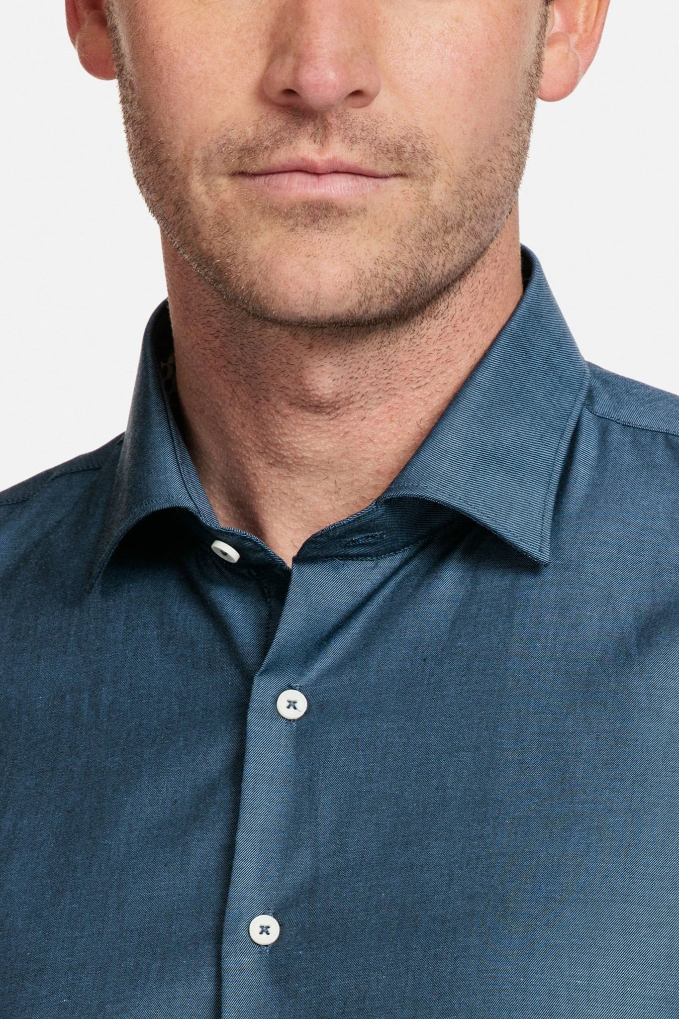 Giordano Denim Blue Shirt - Image 3