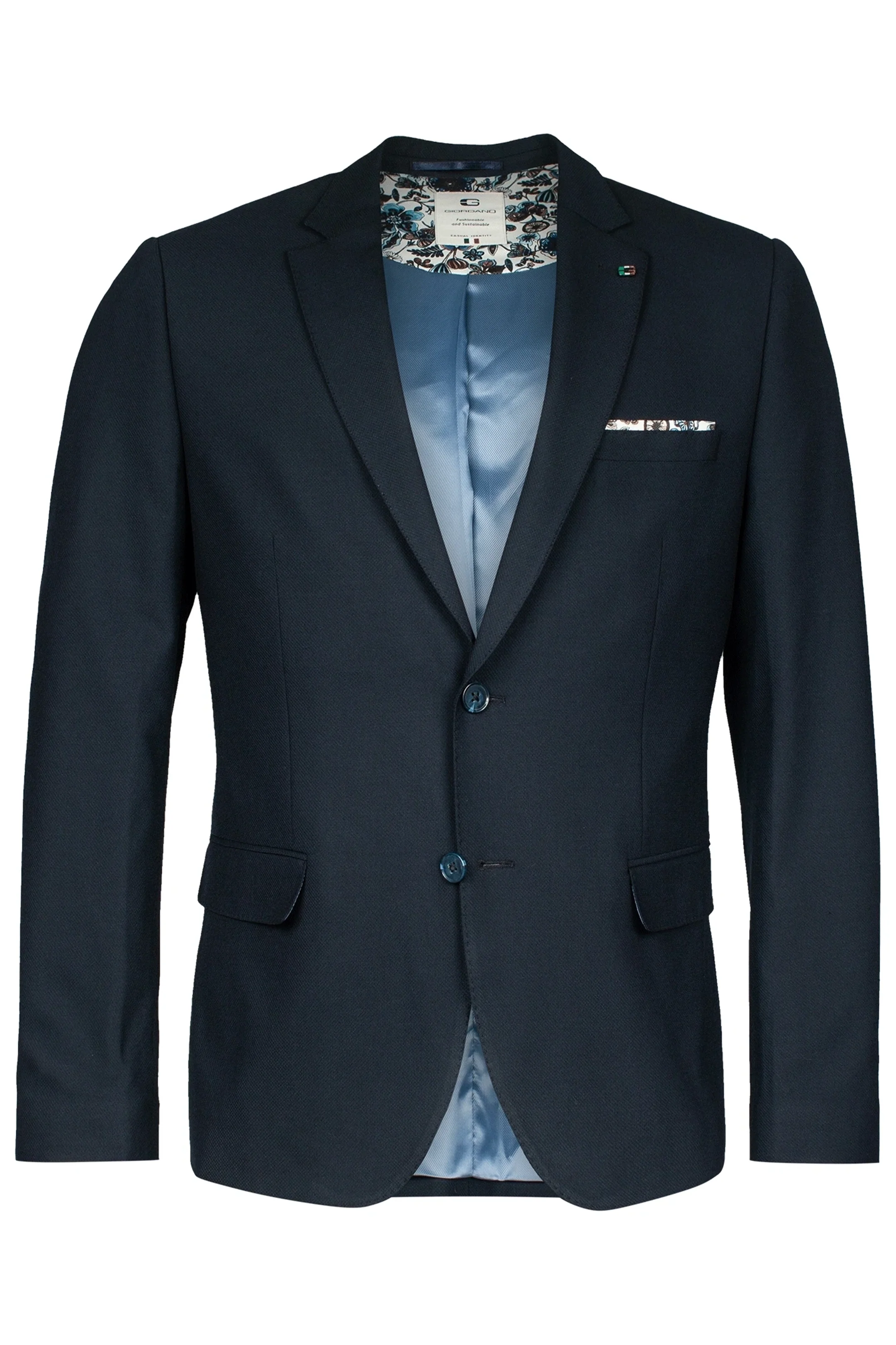 Giordano Fully Lined Navy Jacket - Image 5