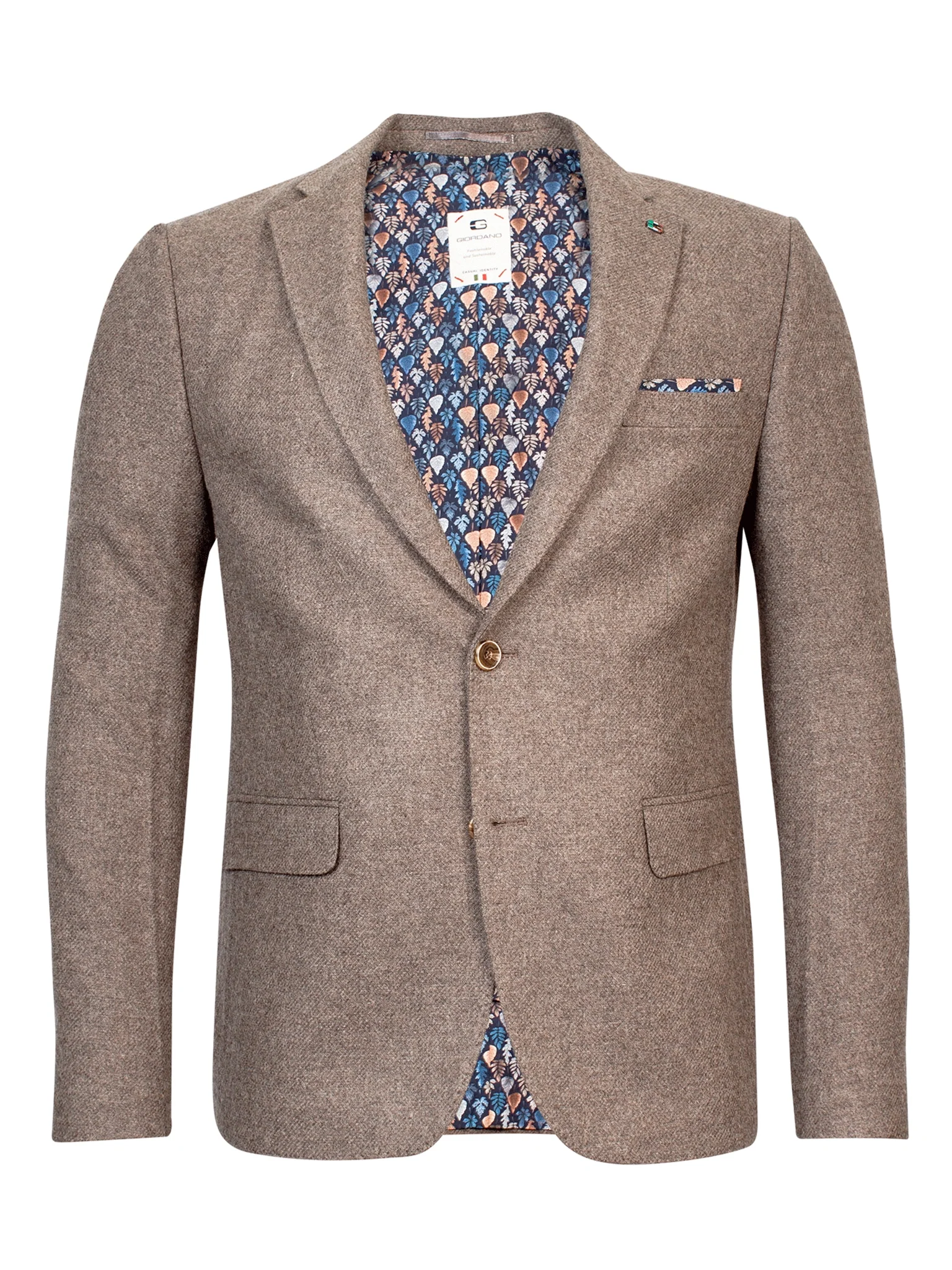Giordano Robert Dark Sand Casual Blazer - Image 4