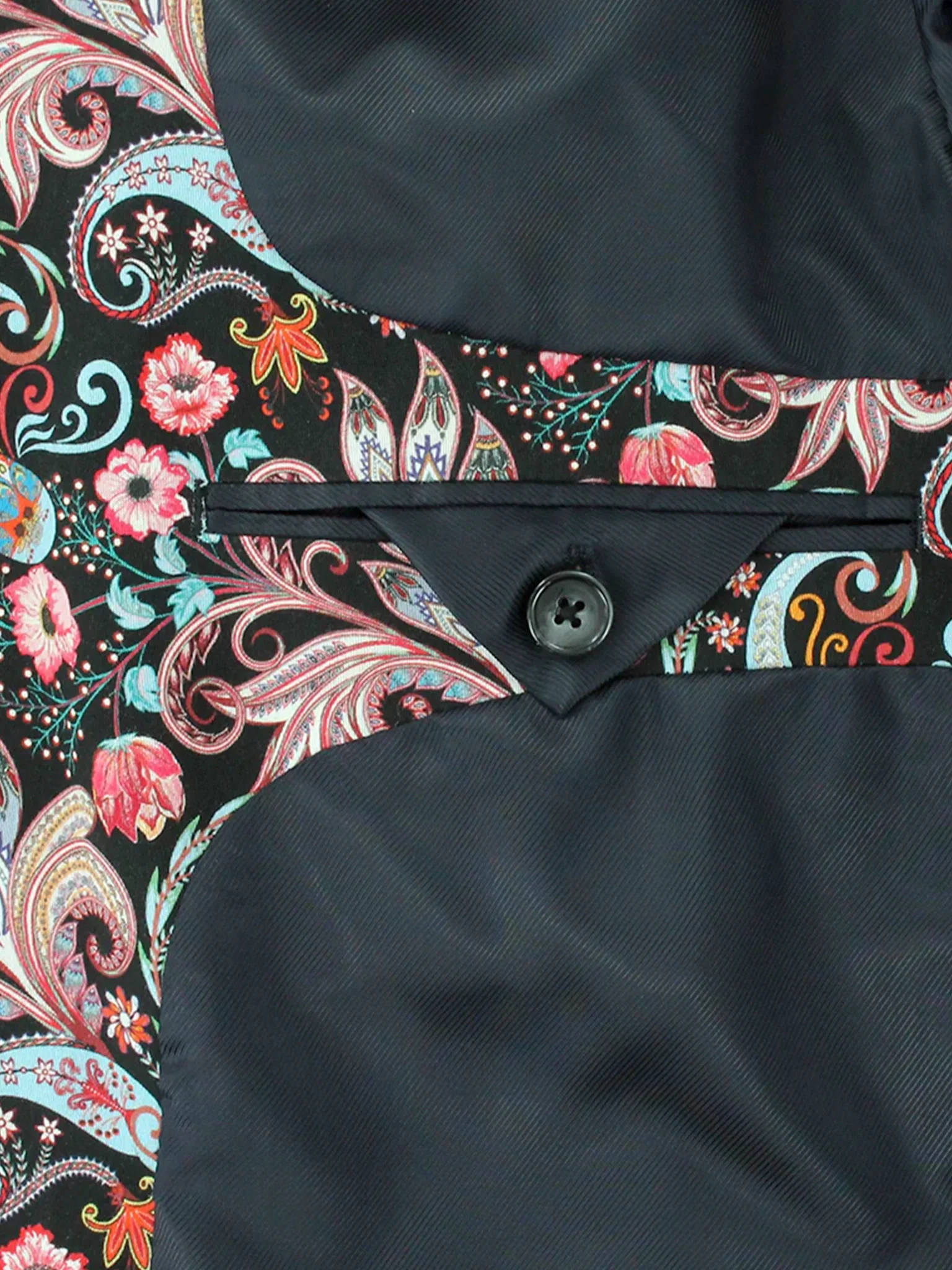 Giordano Robert Paisley Blazer - Image 3