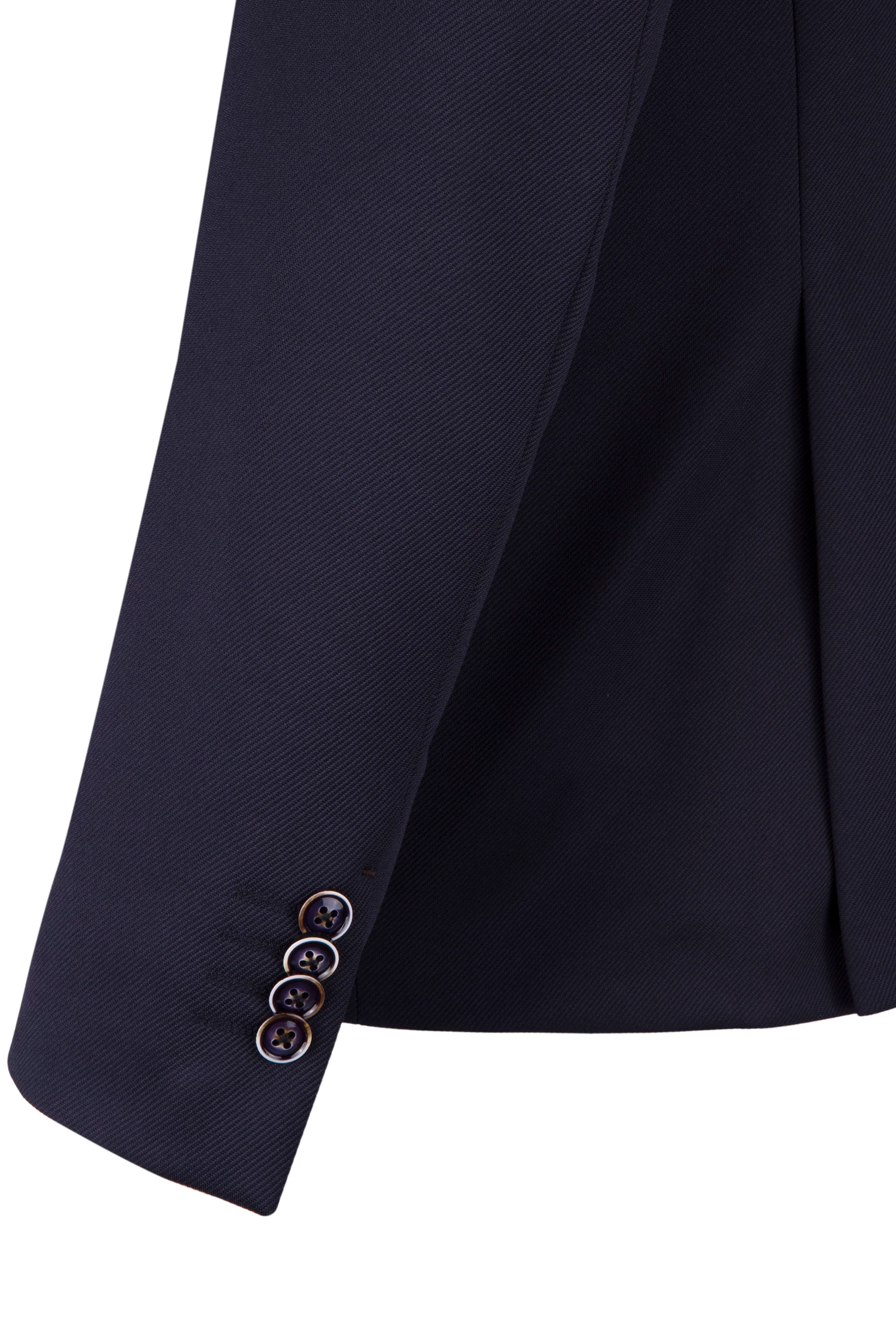 Guide London Navy Double-Breasted 2 Piece Suit - Image 4