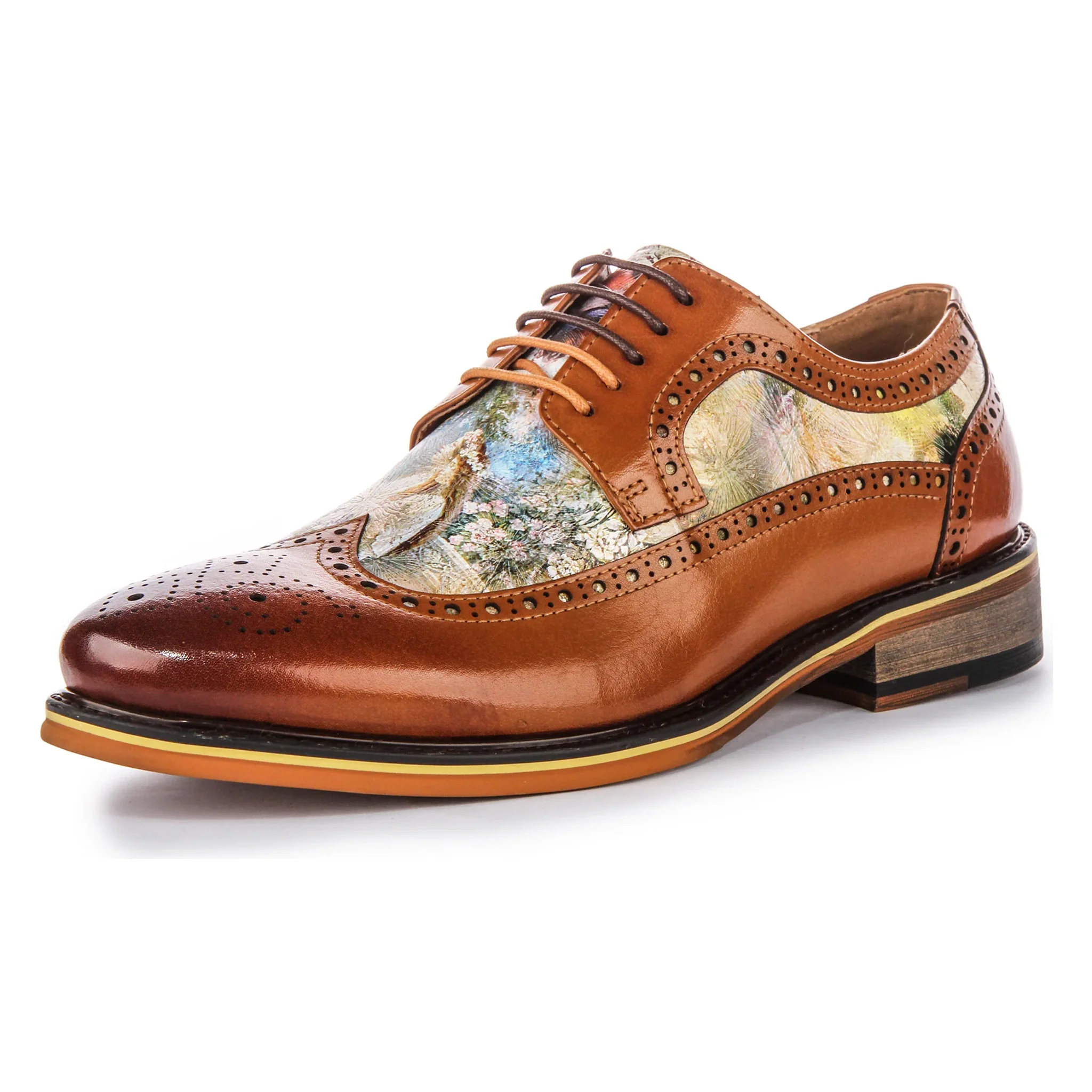 Scott Leather Brogues in Brown - Image 6