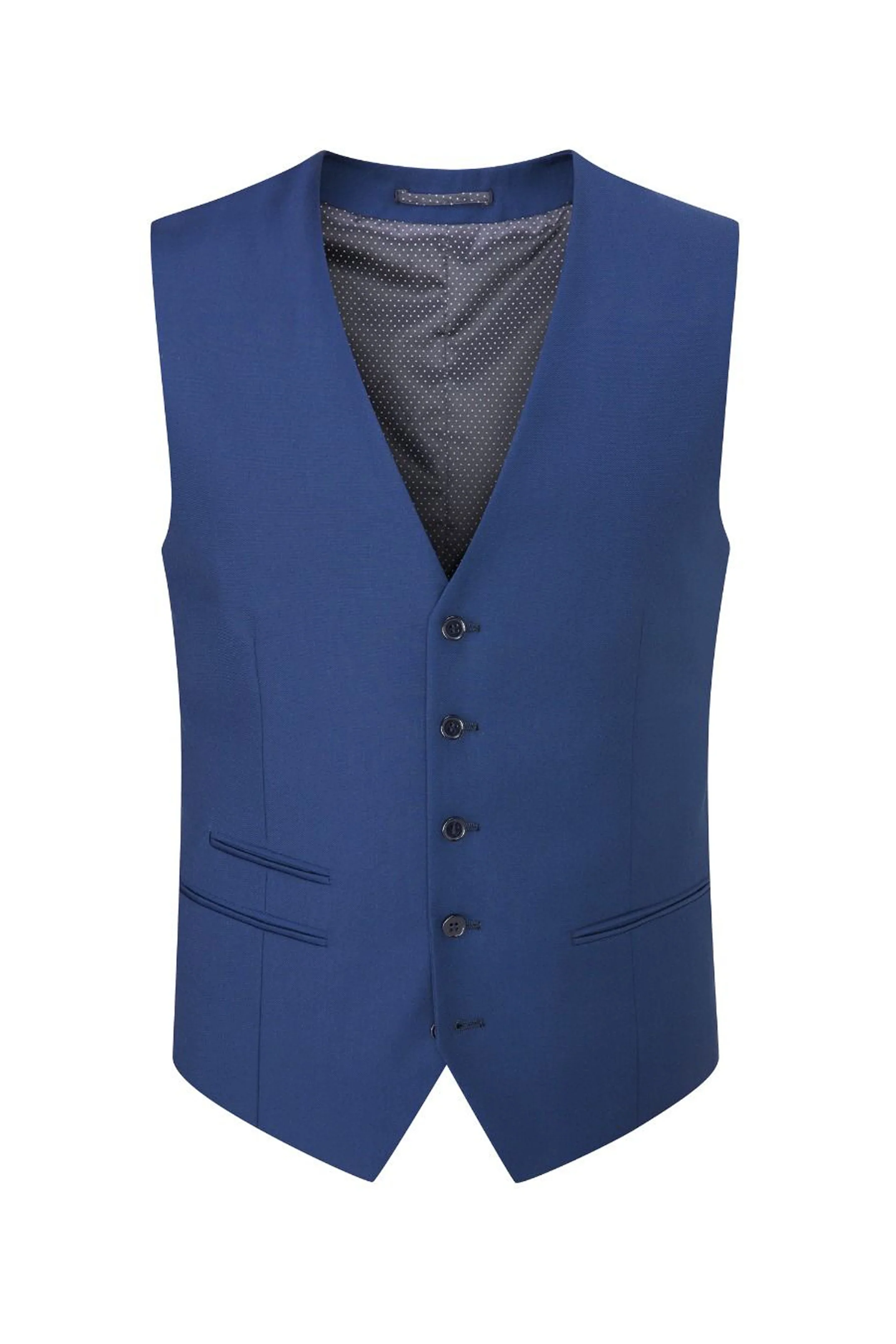 Kennedy Royal Blue Waistcoat - Image 3
