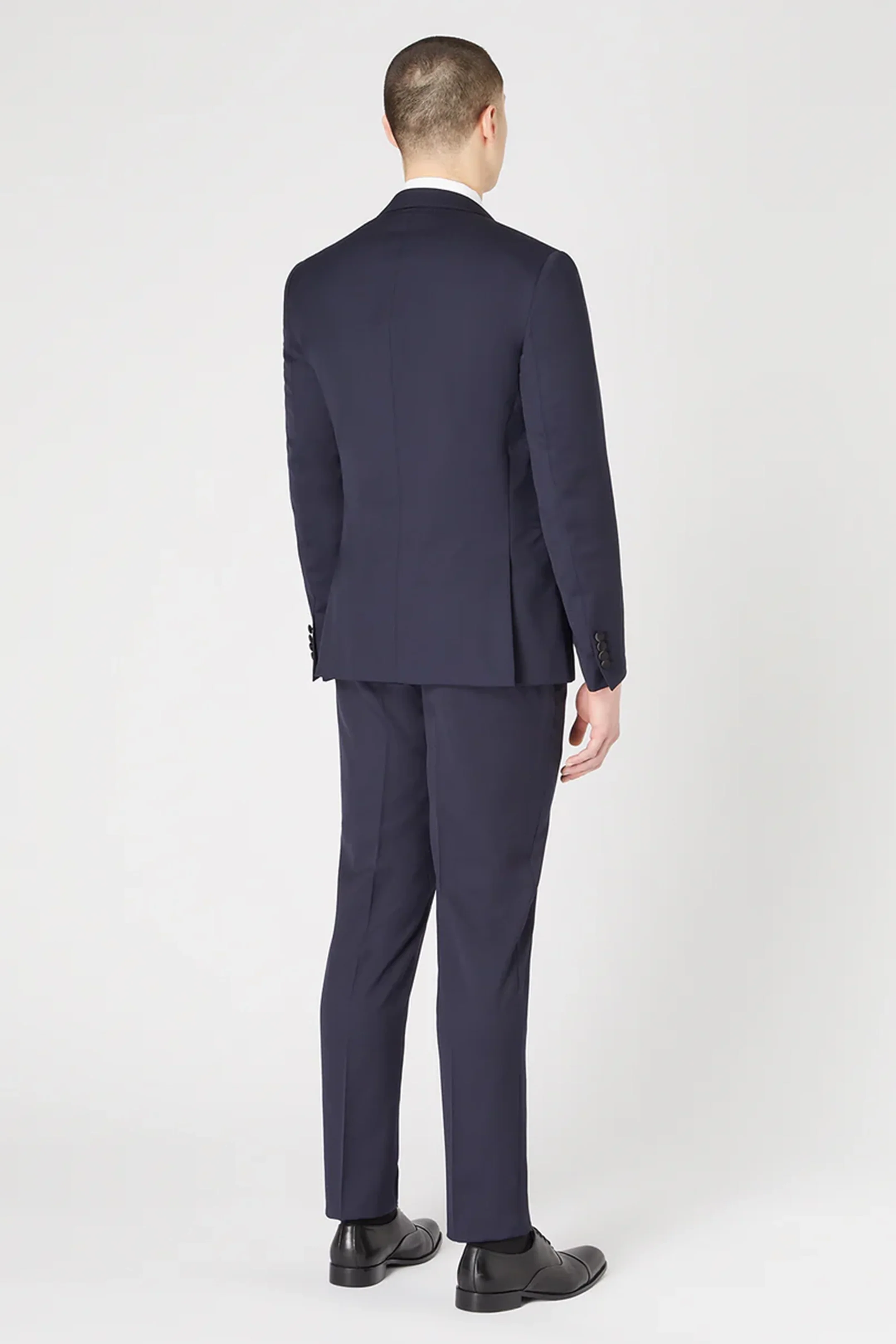 Remus Uomo Rocco Wool-Rich Navy 2-Piece Dinner Suit - Image 4