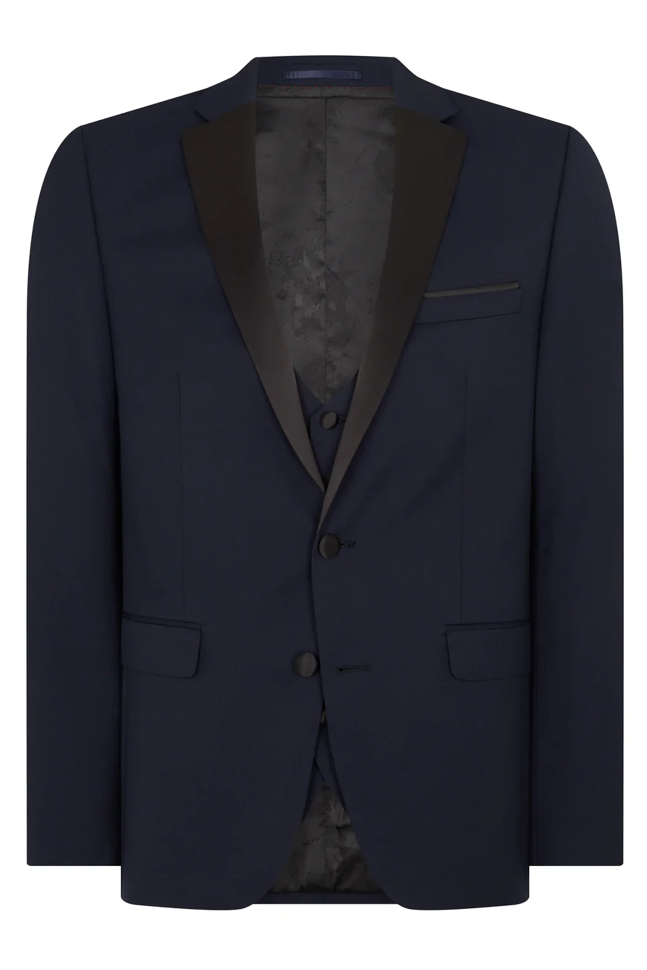 Remus Uomo Rocco Wool-Rich Navy 2-Piece Dinner Suit - Image 5