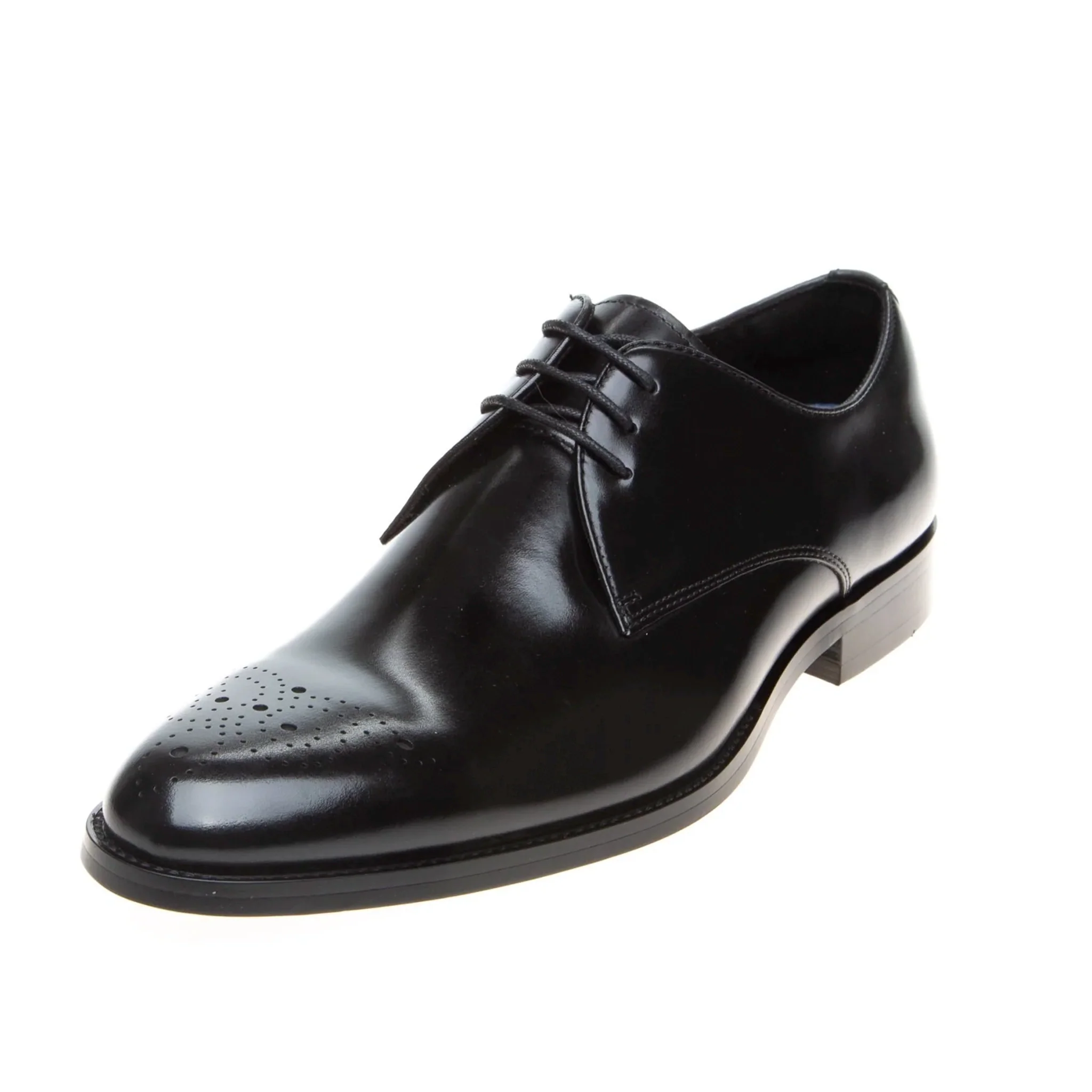 John White Romsey Black Derby Shoes - Image 3
