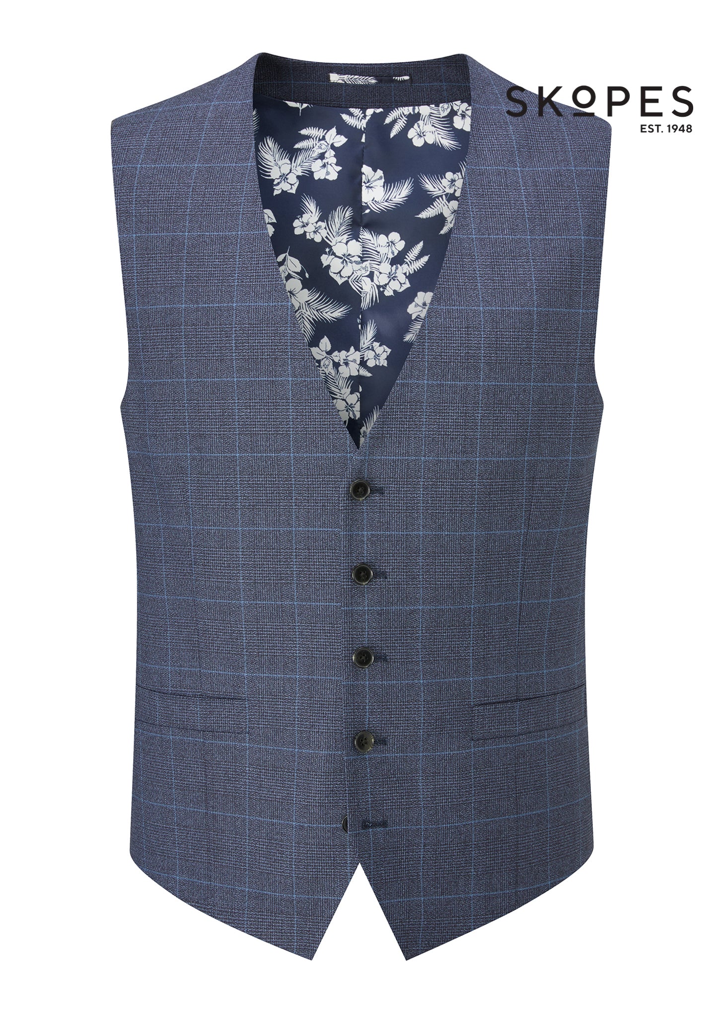 Anello Suit Blue Check - Image 3