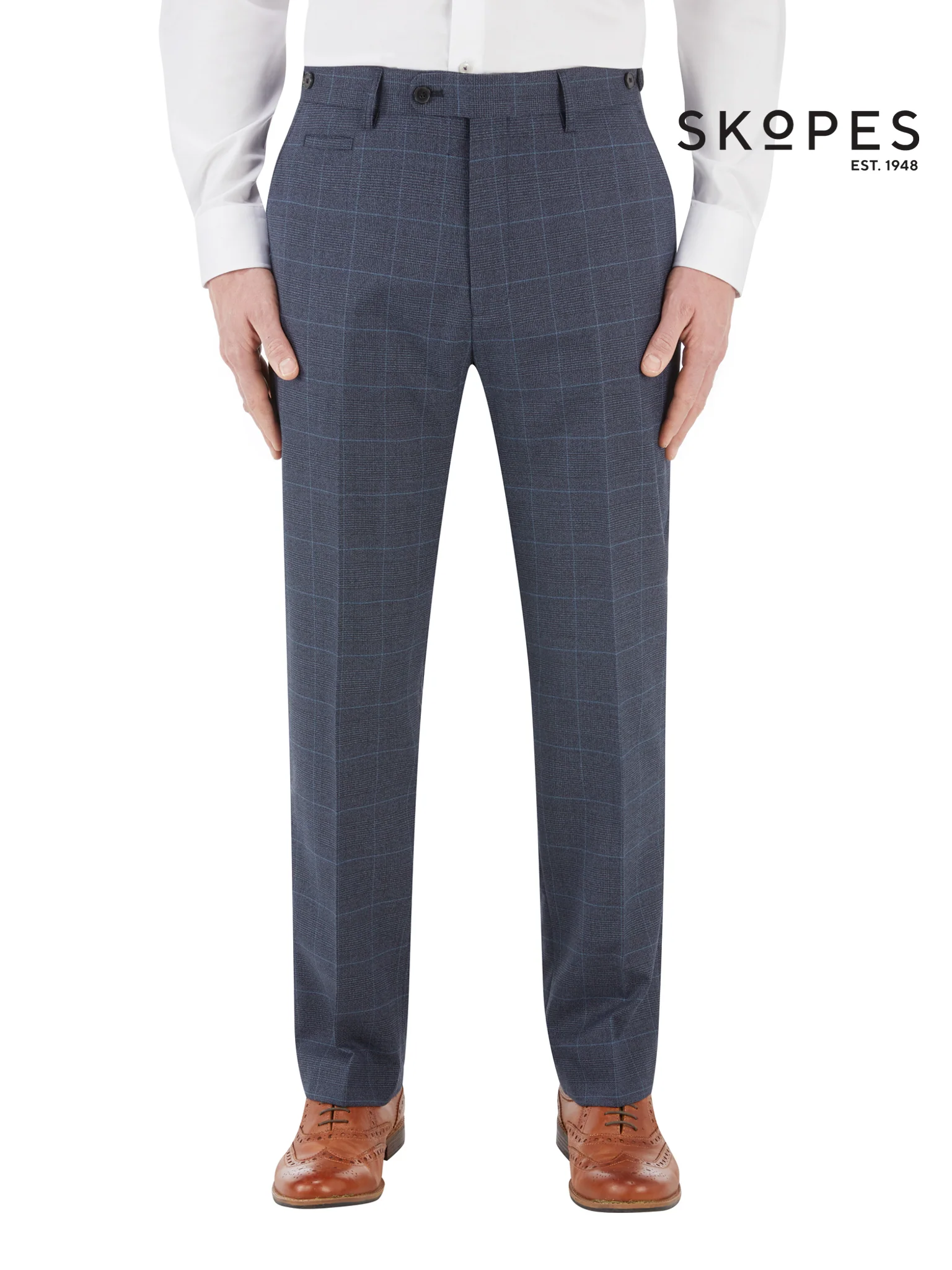 Anello Suit Blue Check - Image 4