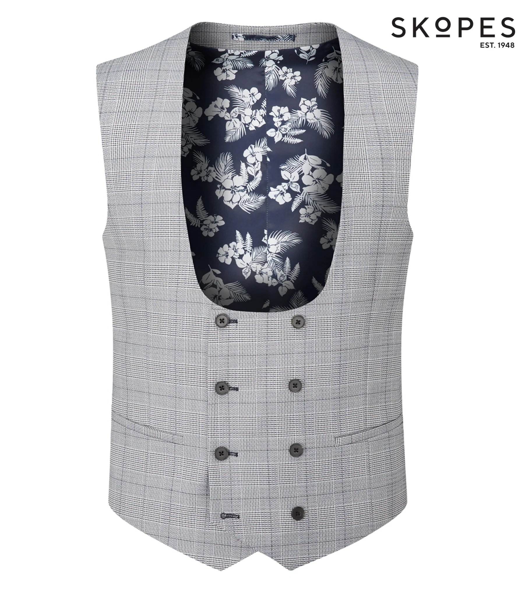 Anello Suit Grey Check - Image 4